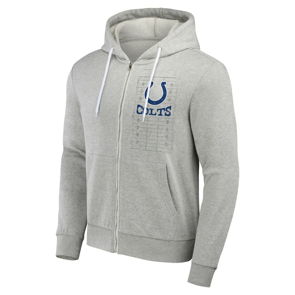 Indianapolis Colts NFL x Darius Rucker Collection Domestic Full-Zip Hoodie - Heather Gray on sale