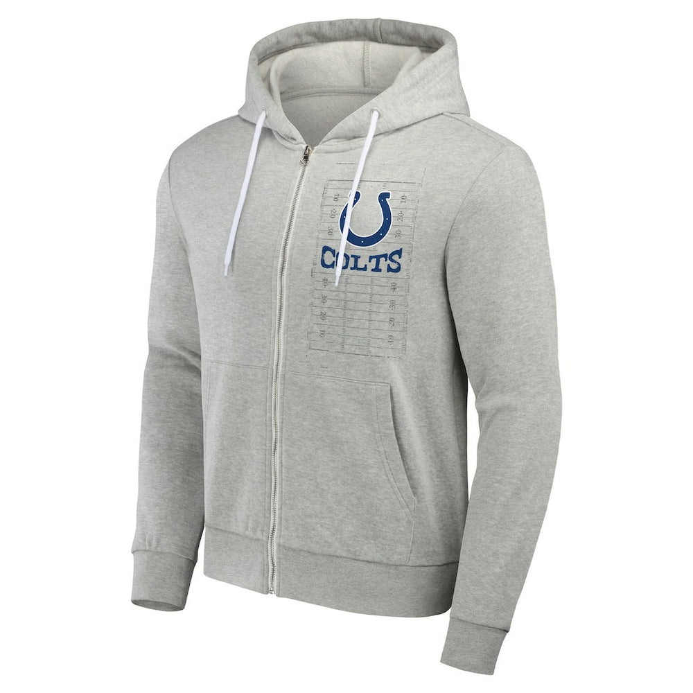 Indianapolis Colts NFL x Darius Rucker Collection Domestic Full-Zip Hoodie - Heather Gray on sale