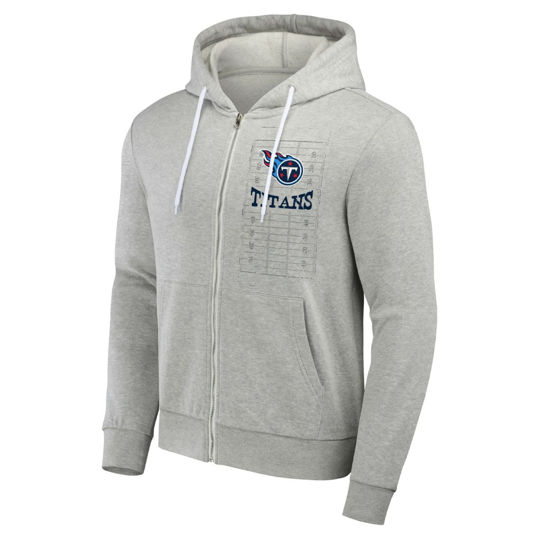 Tennessee Titans NFL x Darius Rucker Collection Domestic Full-Zip Hoodie - Heather Gray on sale