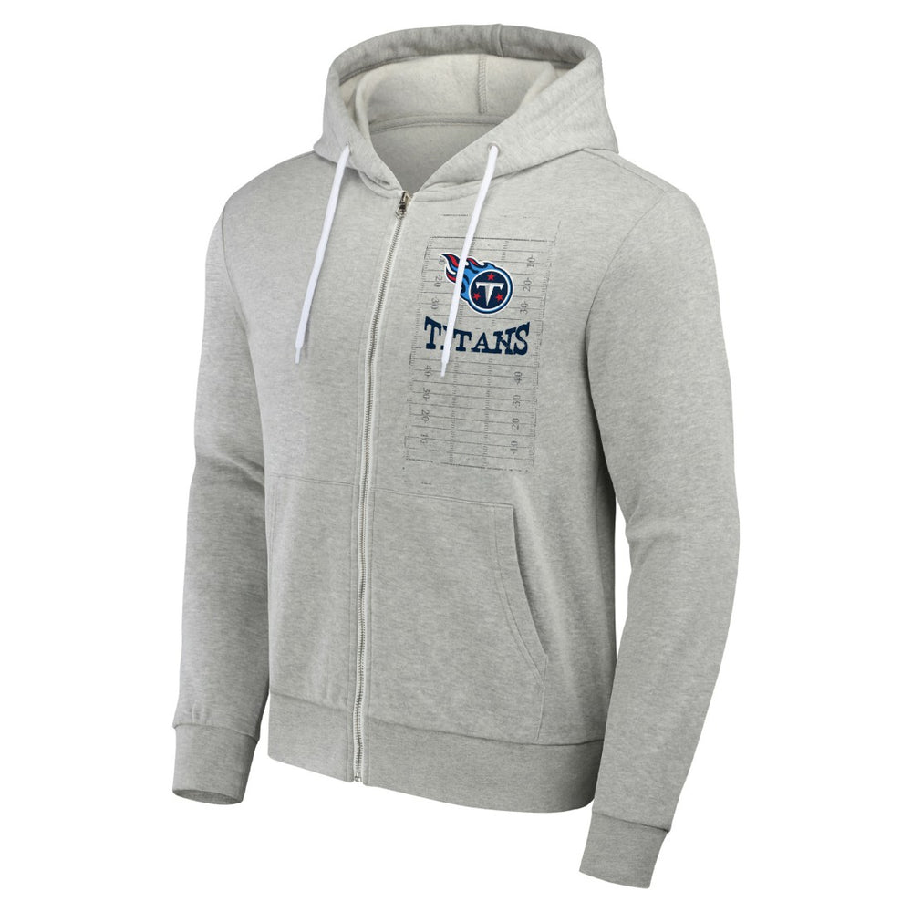 Tennessee Titans NFL x Darius Rucker Collection Domestic Full-Zip Hoodie - Heather Gray on sale