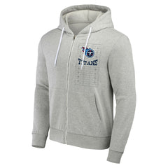 Tennessee Titans NFL x Darius Rucker Collection Domestic Full-Zip Hoodie - Heather Gray on sale