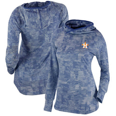 Houston Astros Women's Omni-Wick Sunday Ball Pullover Hoodie Navy