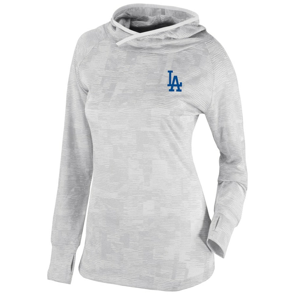 Los Angeles Dodgers Women's Omni-Wick Sunday Ball Pullover Hoodie White