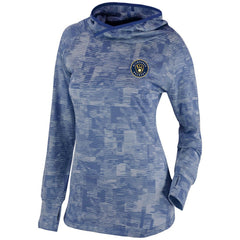 Milwaukee Brewers Women's Omni-Wick Sunday Ball Pullover Hoodie Navy