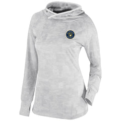 Milwaukee Brewers Women's Omni-Wick Sunday Ball Pullover Hoodie White