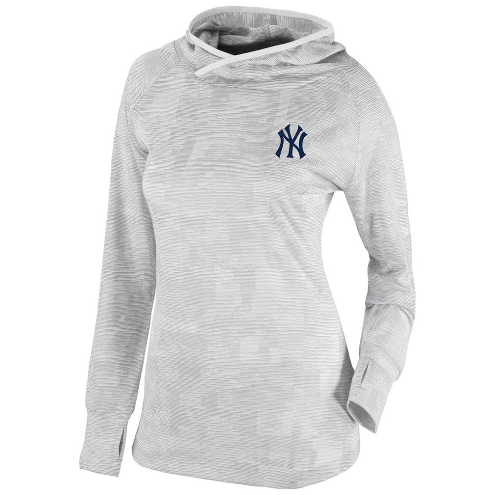 New York Yankees Women's Omni-Wick Sunday Ball Pullover Hoodie White