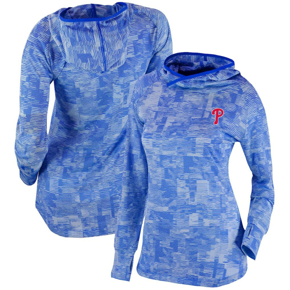 Philadelphia Phillies Women's Omni-Wick Sunday Ball Pullover Hoodie Royal
