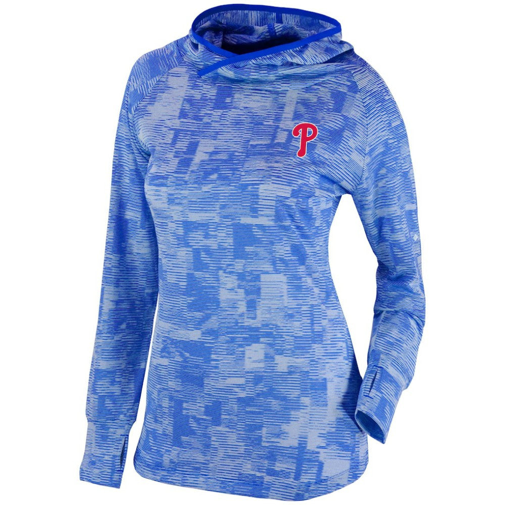 Philadelphia Phillies Women's Omni-Wick Sunday Ball Pullover Hoodie Royal