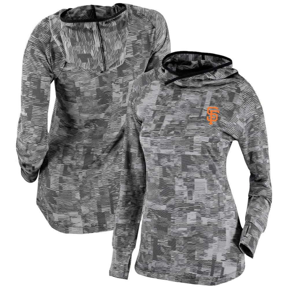 San Francisco Giants Women's Omni-Wick Sunday Ball Pullover Hoodie Black