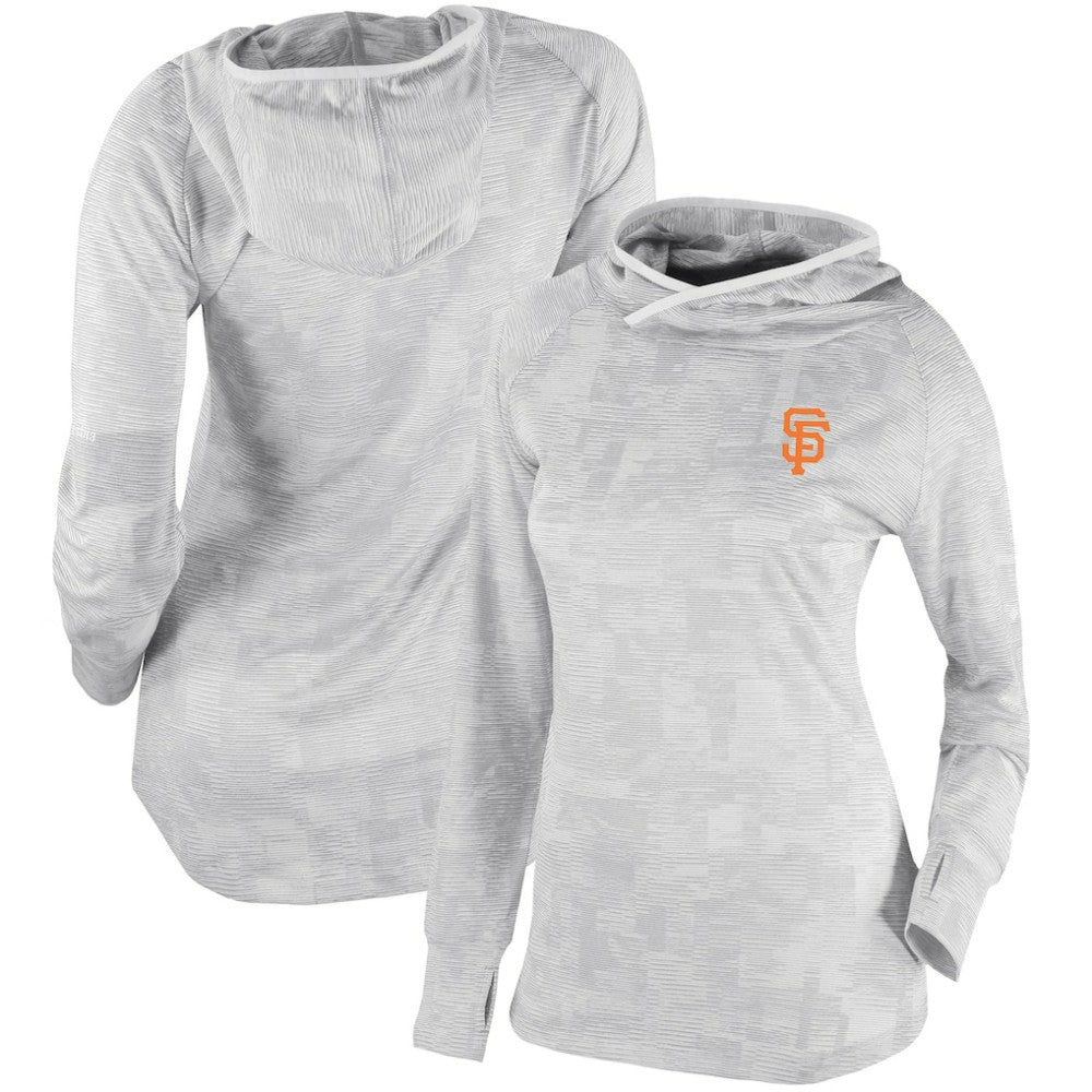 San Francisco Giants Women's Omni-Wick Sunday Ball Pullover Hoodie White