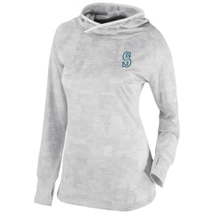 Seattle Mariners Women's Omni-Wick Sunday Ball Pullover Hoodie White
