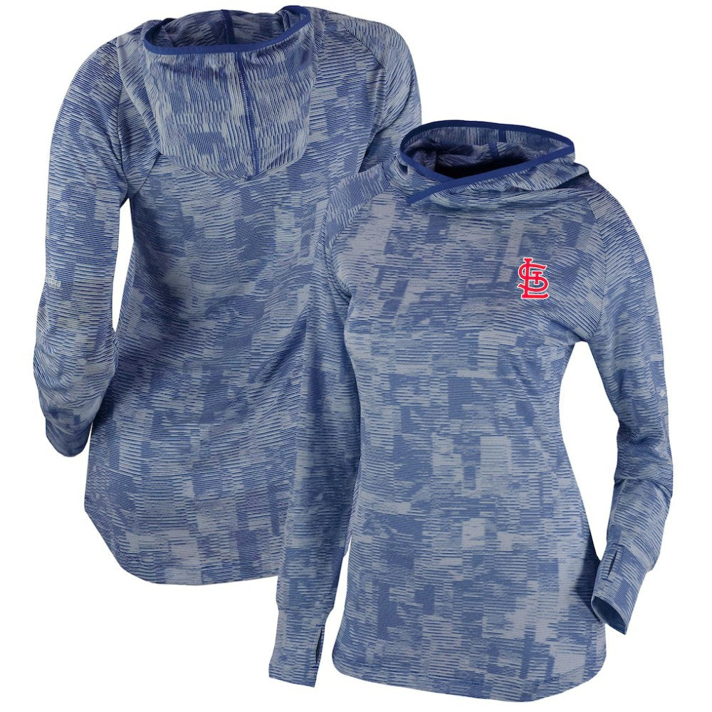 St. Louis Cardinals Women's Omni-Wick Sunday Ball Pullover Hoodie Navy