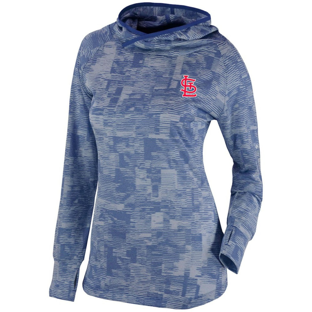 St. Louis Cardinals Women's Omni-Wick Sunday Ball Pullover Hoodie Navy