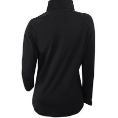 San Diego Padres Women's Omni-Wick Outward Nine Quarter-Zip Pullover Top Black