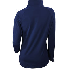 St. Louis Cardinals Women's Omni-Wick Outward Nine Quarter-Zip Pullover Top Navy