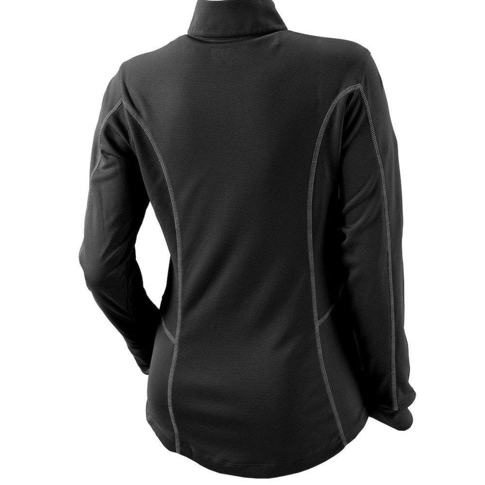 Chicago White Sox Women's Omni-Wick Shotgun Quarter-Zip Pullover Top Black