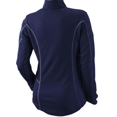 Cleveland Guardians Women's Omni-Wick Shotgun Quarter-Zip Pullover Top Navy