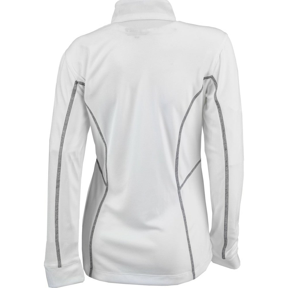 Houston Astros Women's Omni-Wick Shotgun Quarter-Zip Pullover Top White