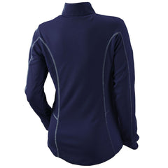 Milwaukee Brewers Women's Omni-Wick Shotgun Quarter-Zip Pullover Top Navy