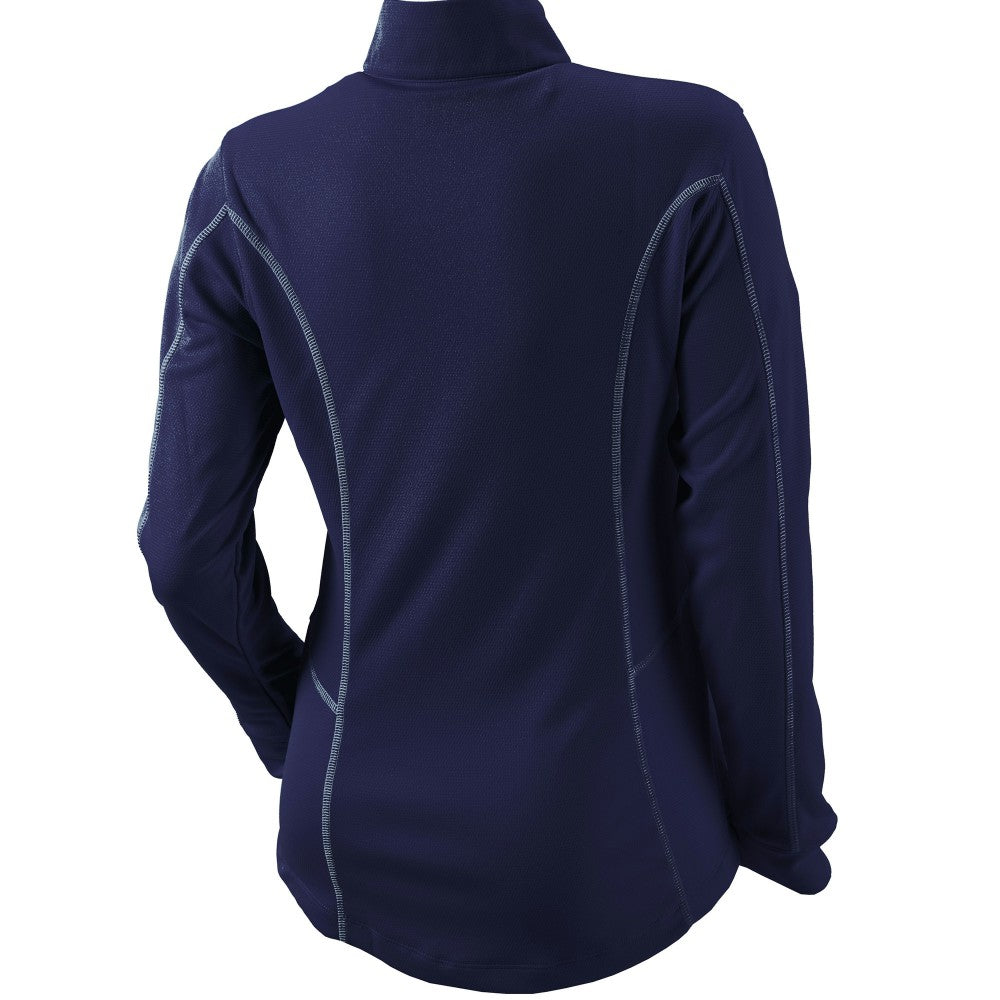 St. Louis Cardinals Women's Omni-Wick Shotgun Quarter-Zip Pullover Top Navy