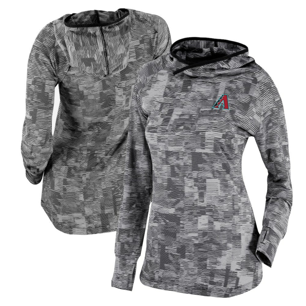 Arizona Diamondbacks Women's Omni-Wick Sunday Ball Pullover Hoodie Black