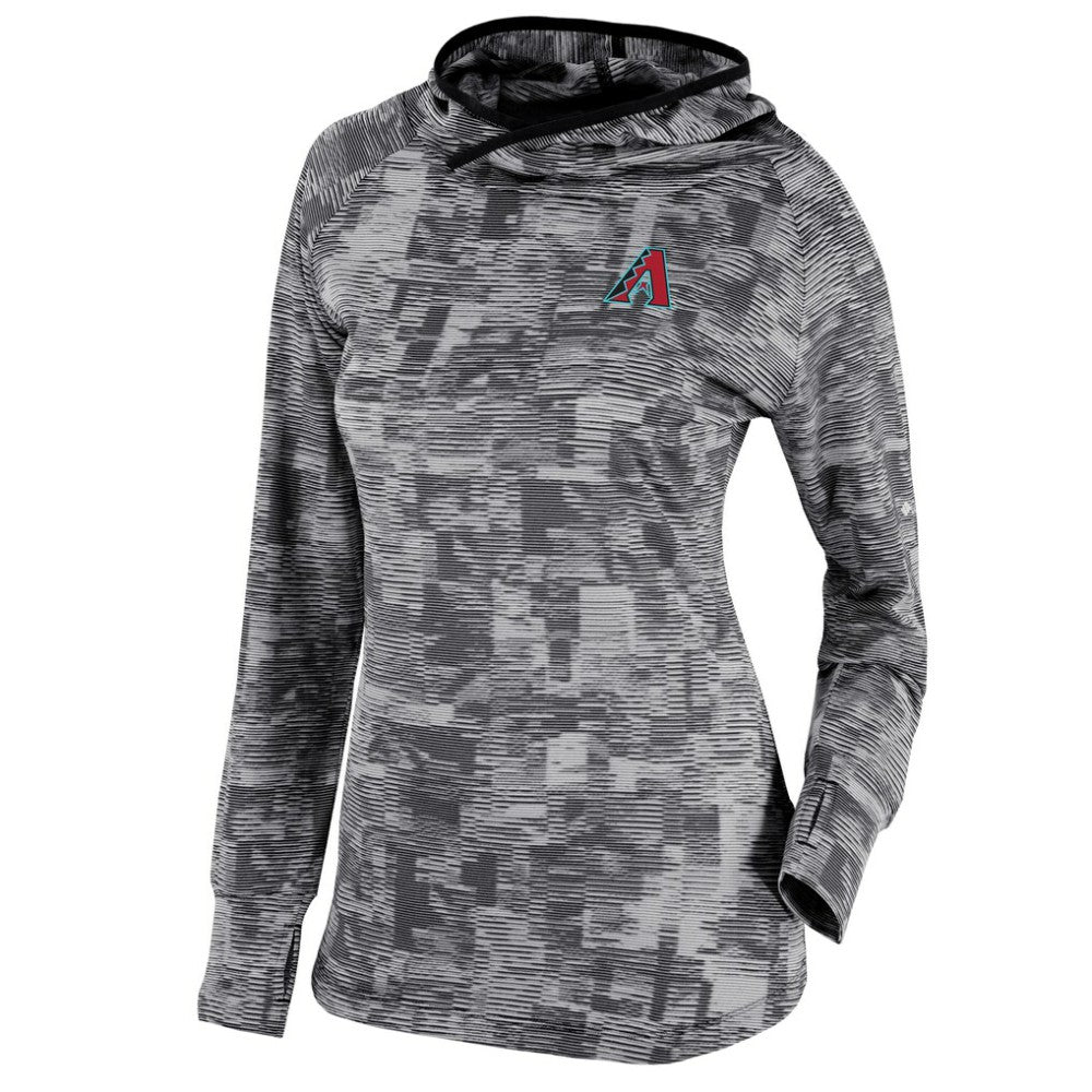 Arizona Diamondbacks Women's Omni-Wick Sunday Ball Pullover Hoodie Black