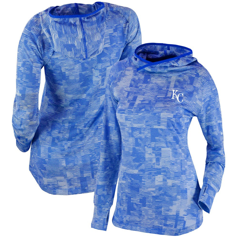 Kansas City Royals Women's Omni-Wick Sunday Ball Pullover Hoodie Royal