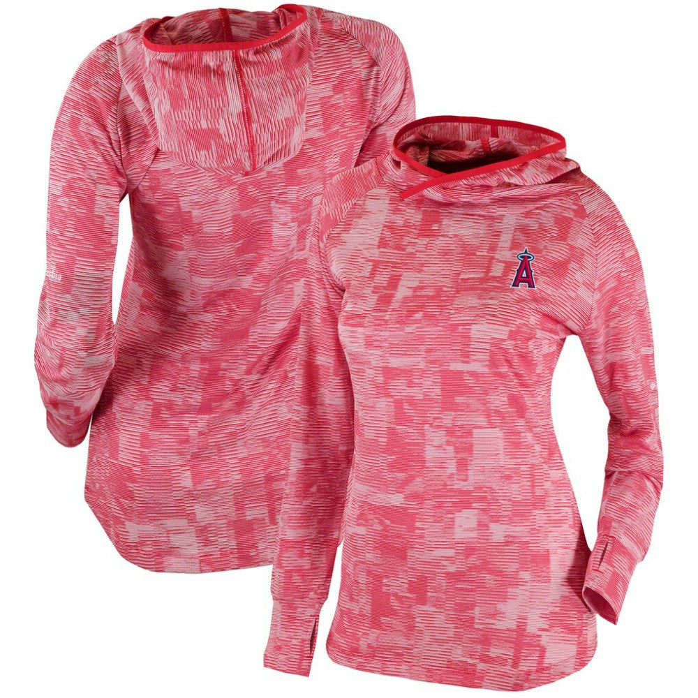 Los Angeles Angels Women's Omni-Wick Sunday Ball Pullover Hoodie Red