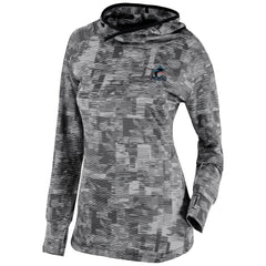 Miami Marlins Women's Omni-Wick Sunday Ball Pullover Hoodie Black
