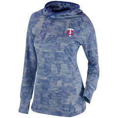 Minnesota Twins Women's Omni-Wick Sunday Ball Pullover Hoodie Navy