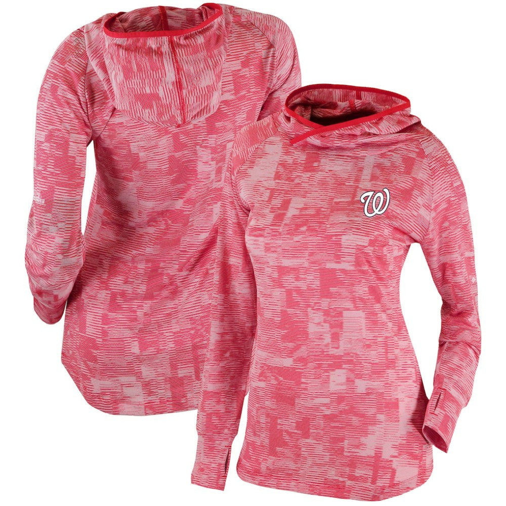 Washington Nationals Women's Omni-Wick Sunday Ball Pullover Hoodie Red