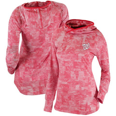 Washington Nationals Women's Omni-Wick Sunday Ball Pullover Hoodie Red