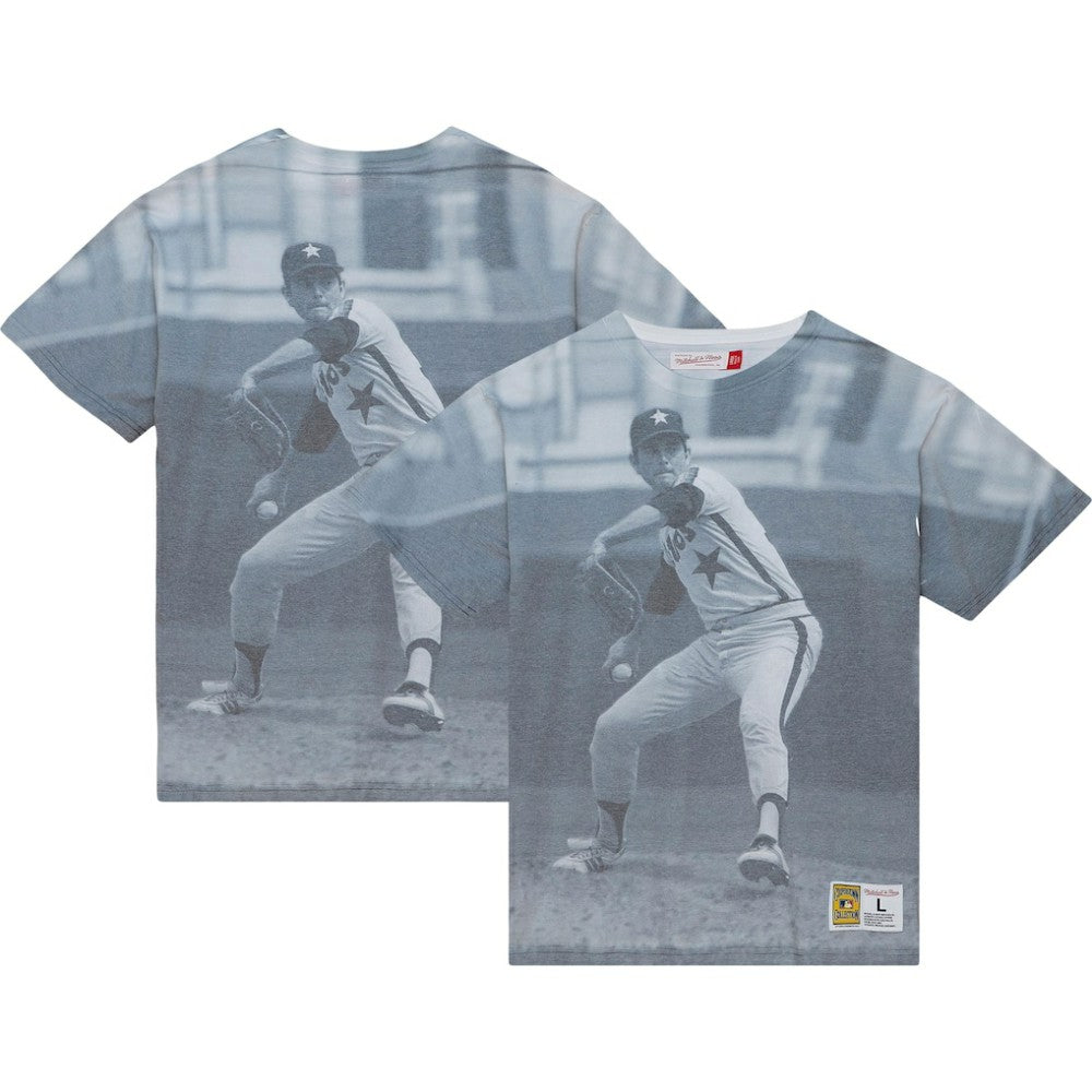 Nolan Ryan Houston Astros Cooperstown Collection Highlight Sublimated Player Graphic T-Shirt