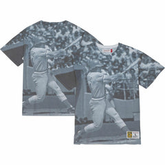 Pete Rose Cincinnati Reds Cooperstown Collection Highlight Sublimated Player Graphic T-Shirt
