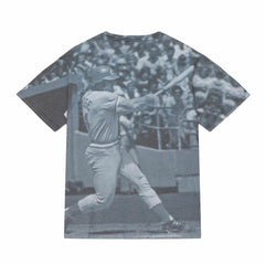 Pete Rose Cincinnati Reds Cooperstown Collection Highlight Sublimated Player Graphic T-Shirt