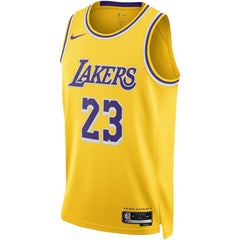 LeBron James Los Angeles Lakers Unisex Swingman Jersey - Icon Edition - Gold online