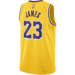 LeBron James Los Angeles Lakers Unisex Swingman Jersey - Icon Edition - Gold online