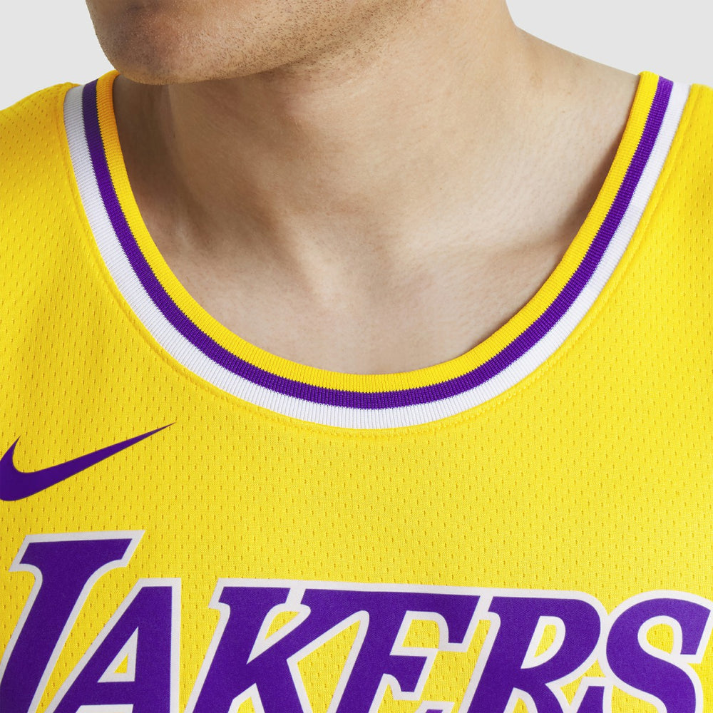 LeBron James Los Angeles Lakers Unisex Swingman Jersey - Icon Edition - Gold online