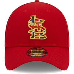 St. Louis Cardinals 2023 MLB World Tour: London Series Flag Fill 39THIRTY Flex Hat Red