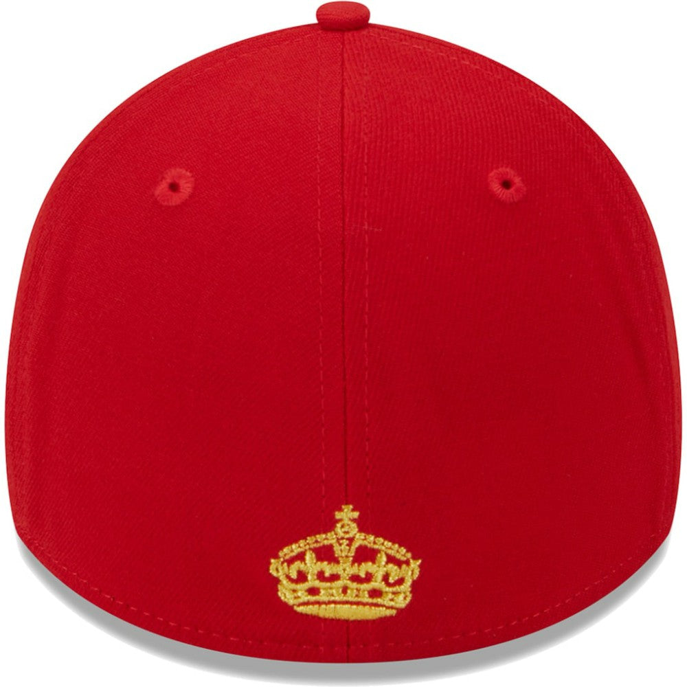 St. Louis Cardinals 2023 MLB World Tour: London Series Flag Fill 39THIRTY Flex Hat Red