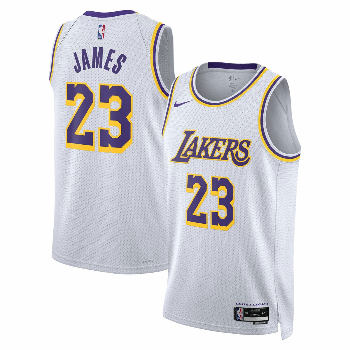 LeBron James Los Angeles Lakers Unisex Swingman Jersey - Association Edition - White shop
