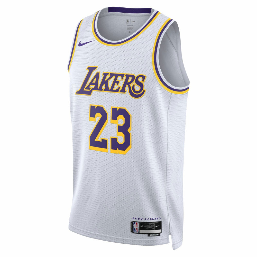 LeBron James Los Angeles Lakers Unisex Swingman Jersey - Association Edition - White shop