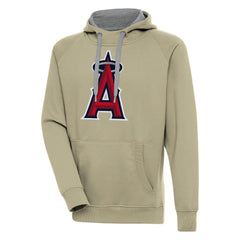 Los Angeles Angels Antigua Victory Pullover Hoodie Khaki