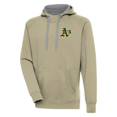 Athletics Antigua Victory Pullover Hoodie Khaki