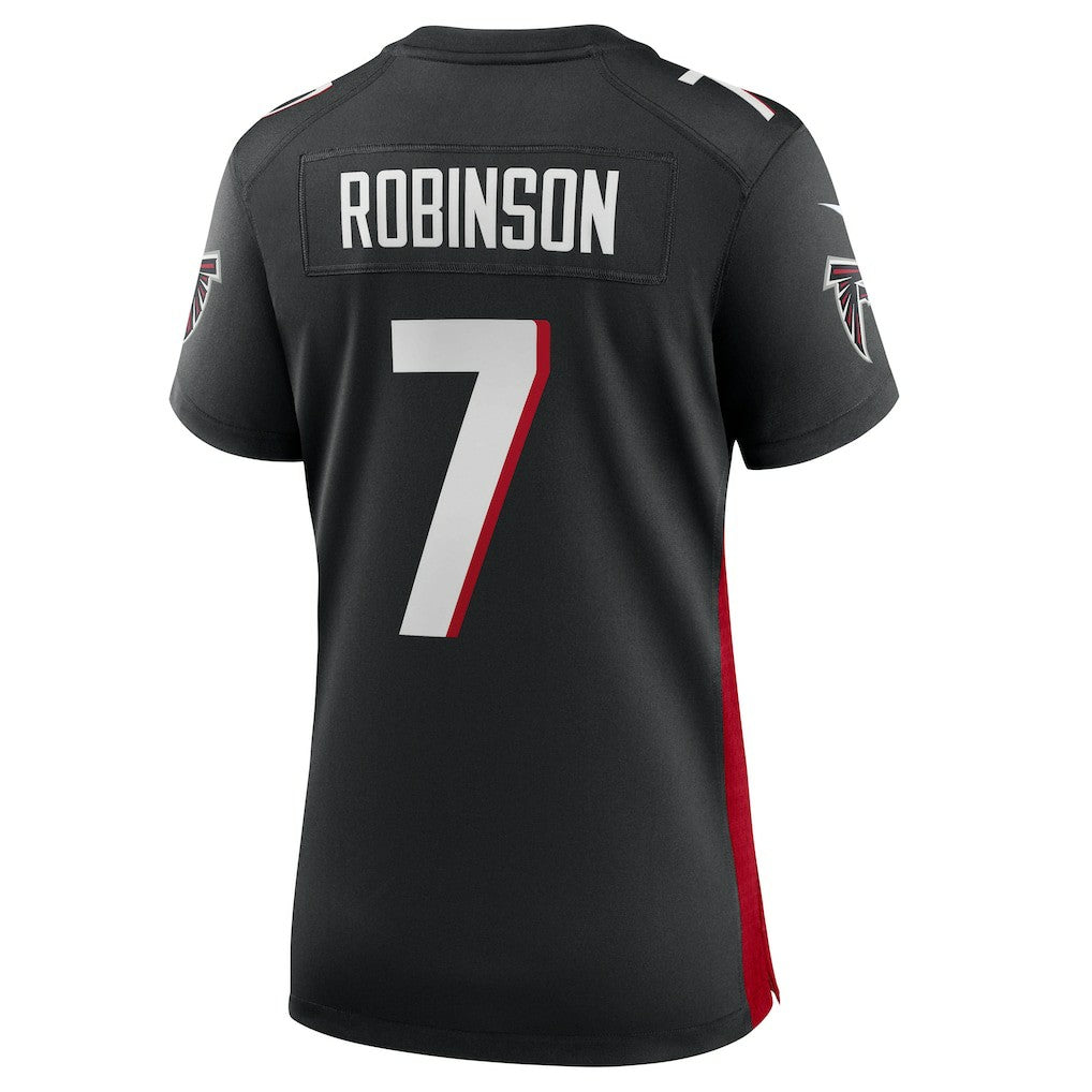 Bijan Robinson Atlanta Falcons Women's Player Jersey - Black cheap