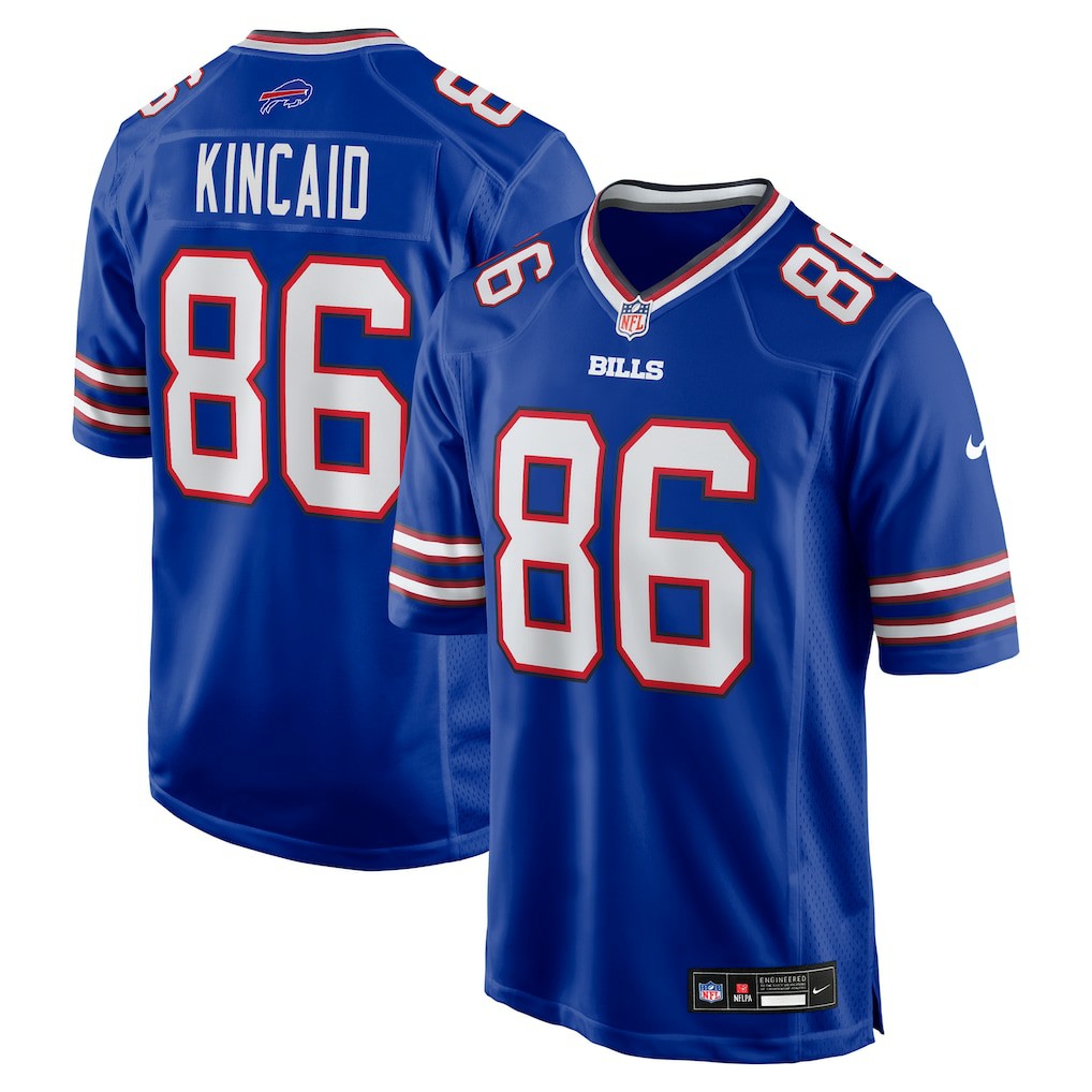 Dalton Kincaid Buffalo Bills Game Jersey - Royal on sale
