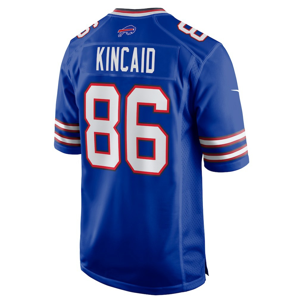 Dalton Kincaid Buffalo Bills Game Jersey - Royal on sale