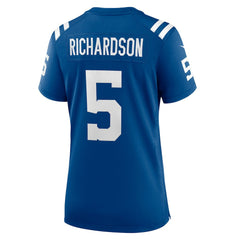Anthony Richardson Sr. Indianapolis Colts Women's Team Game Jersey - Royal for sale