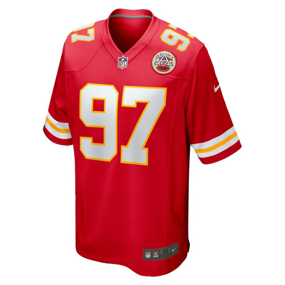 Felix Anudike-Uzomah Kansas City Chiefs Game Jersey - Red for sale
