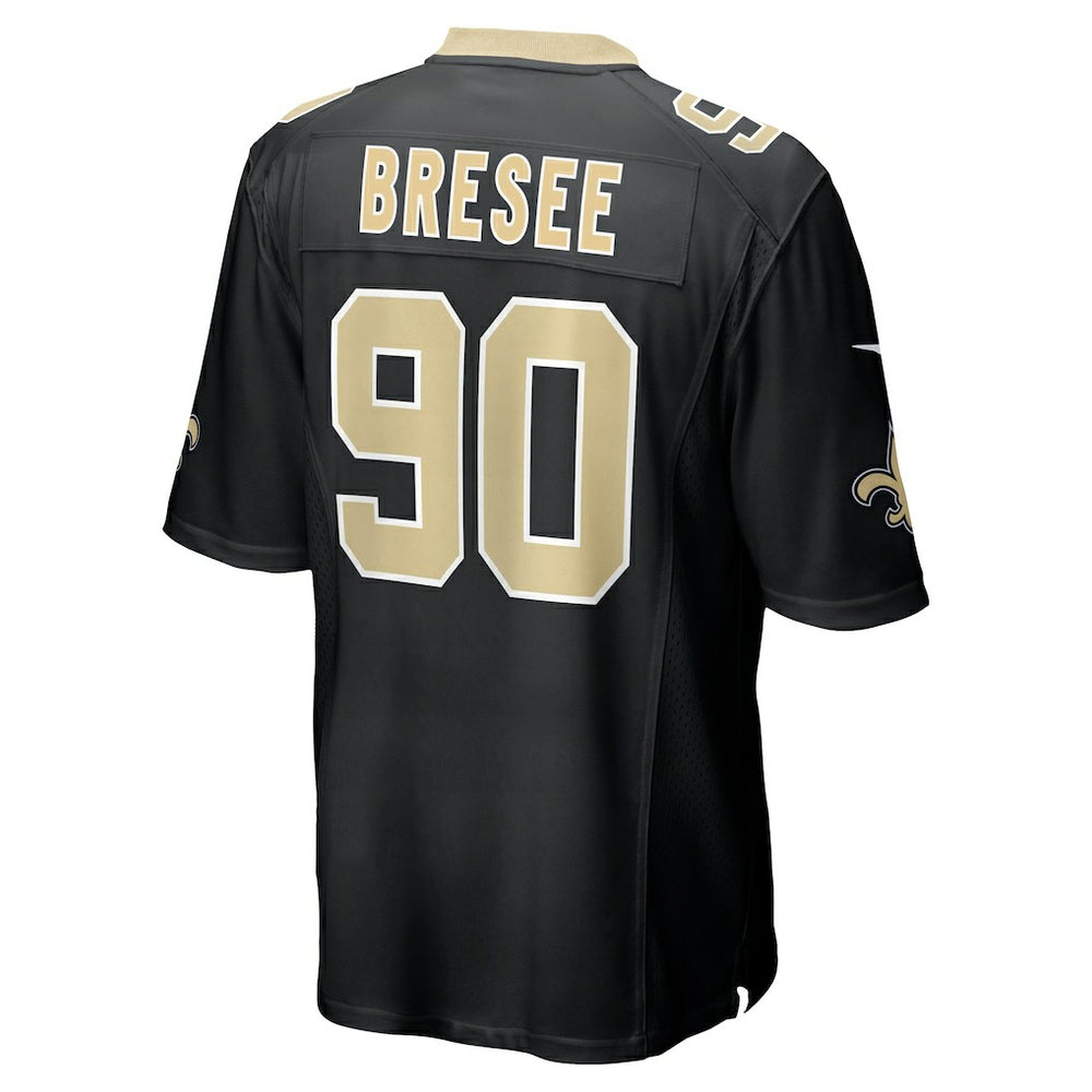 Bryan Bresee New Orleans Saints Game Jersey - Black discount